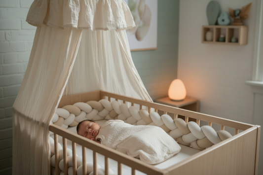 Creer un cocon dans lit bebe