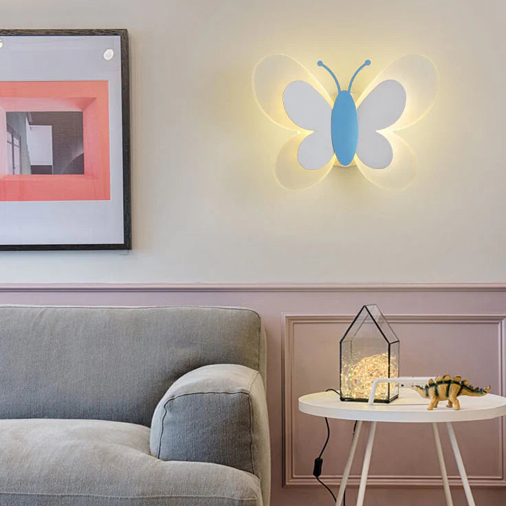 Veilleuse murale| LED Papillon 24cm
