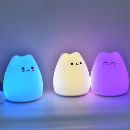 Veilleuse chat 