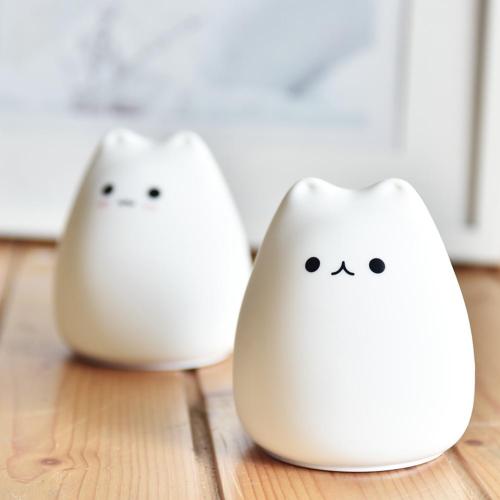 Veilleuse chat