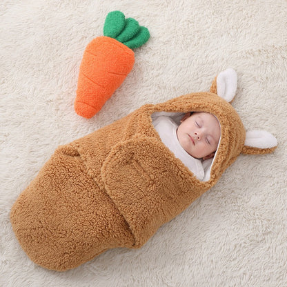 Nid d'ange bébé | Marron Thématique lapin