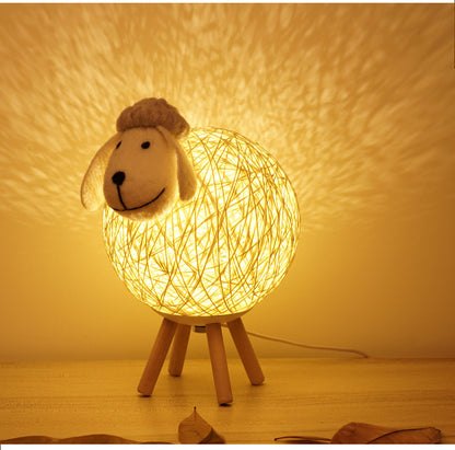 Veilleuse bebe mouton 