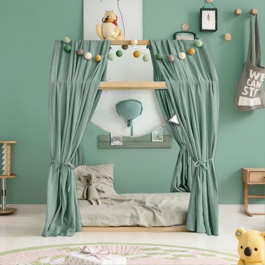 ciel de lit cabane