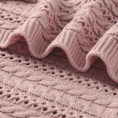 couverture bebe tricot 