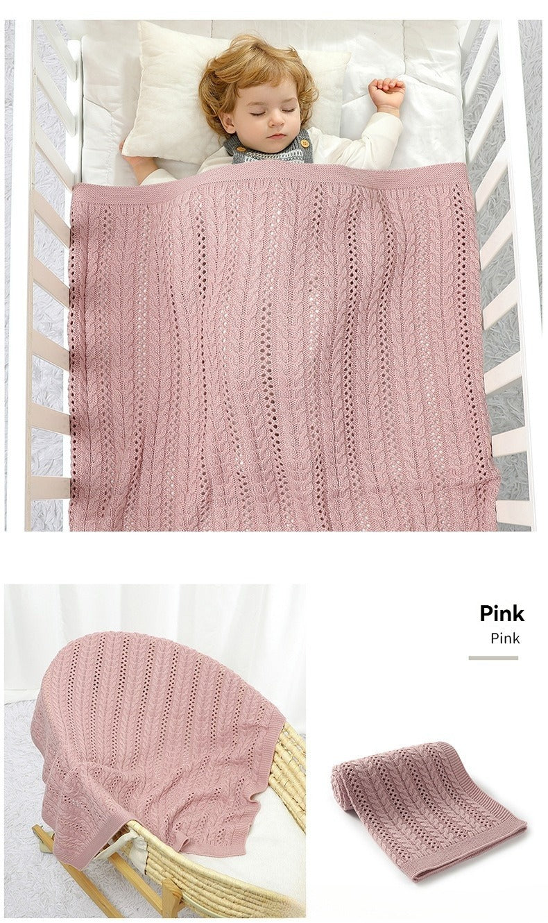 couverture bebe tricot 