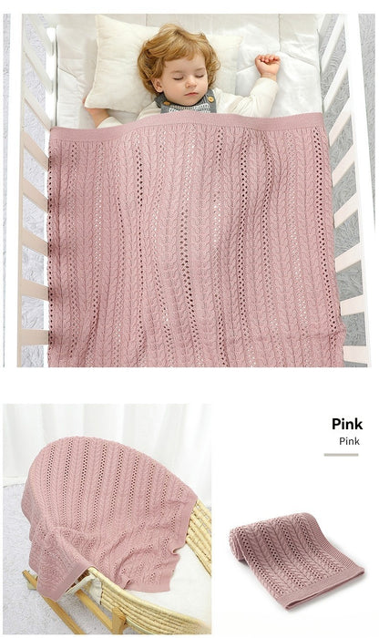 couverture bebe tricot 