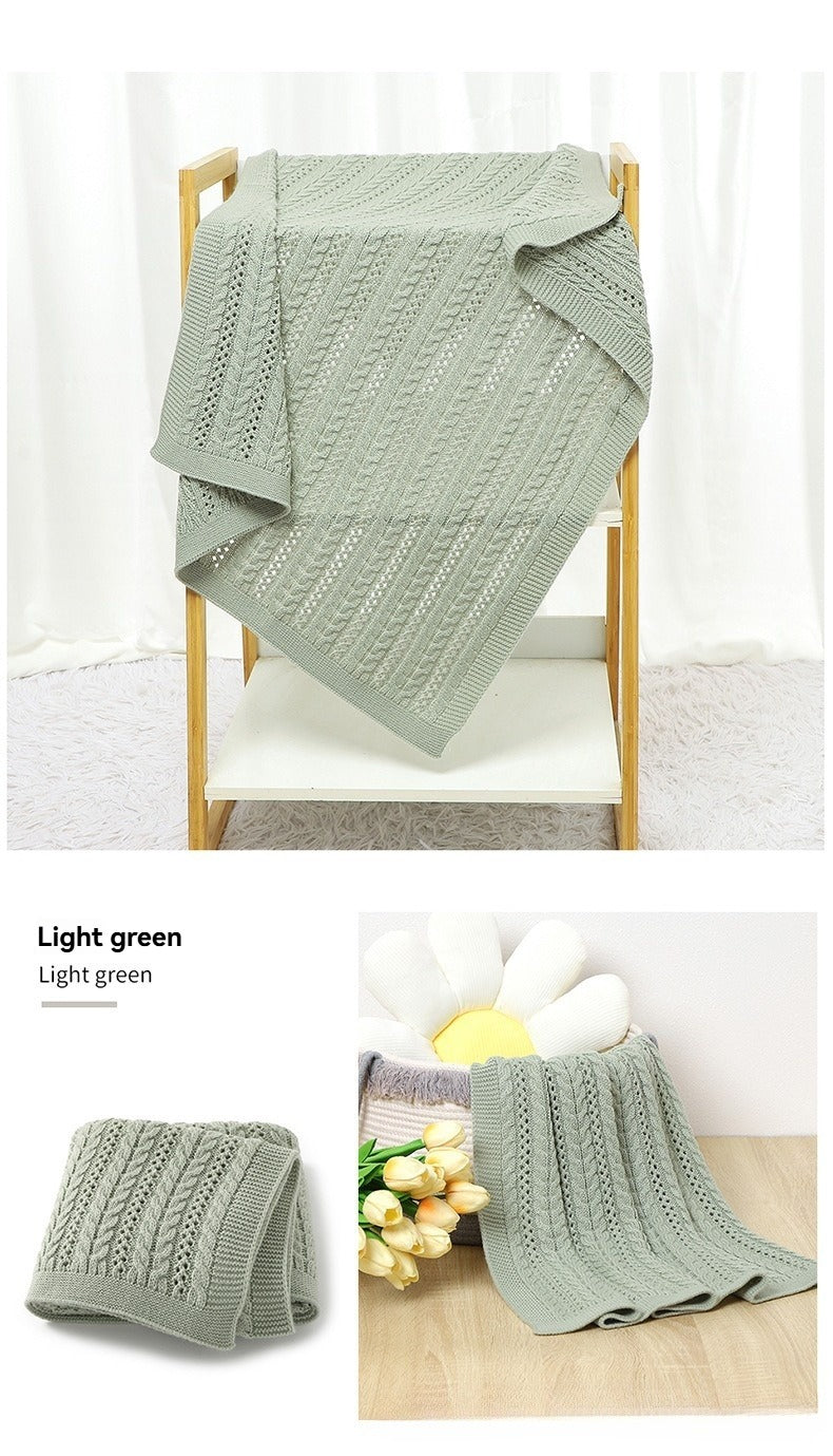 couverture bebe tricot 