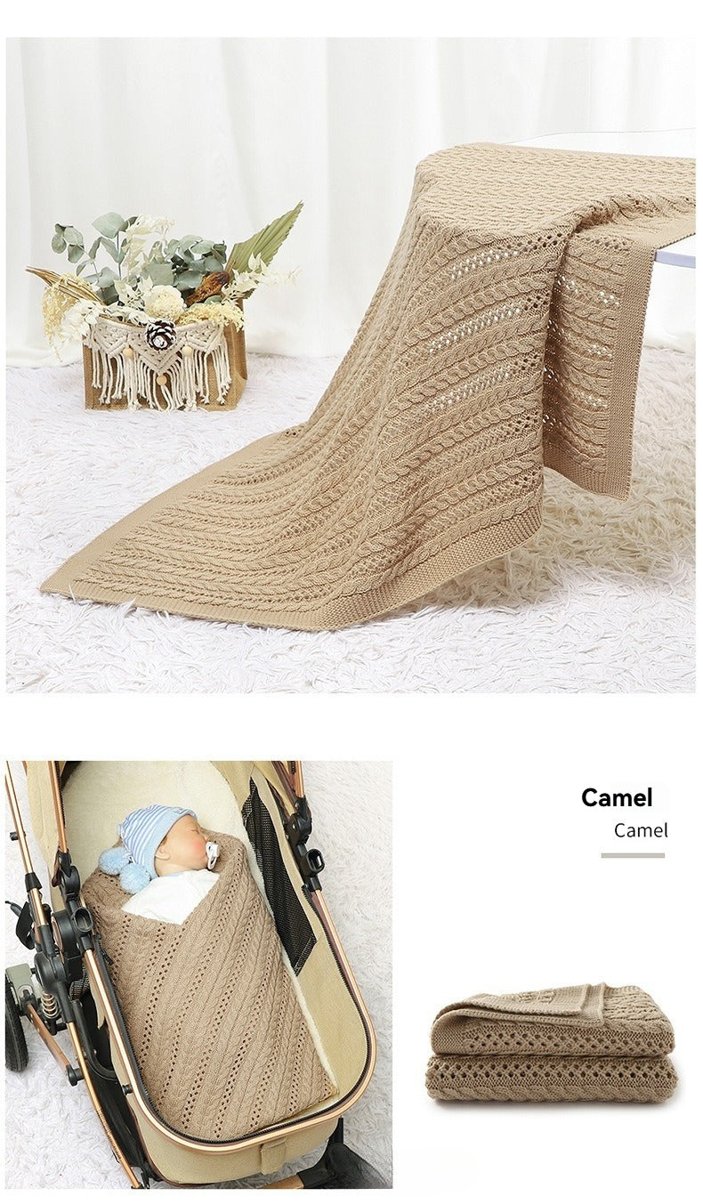 couverture bebe tricot 