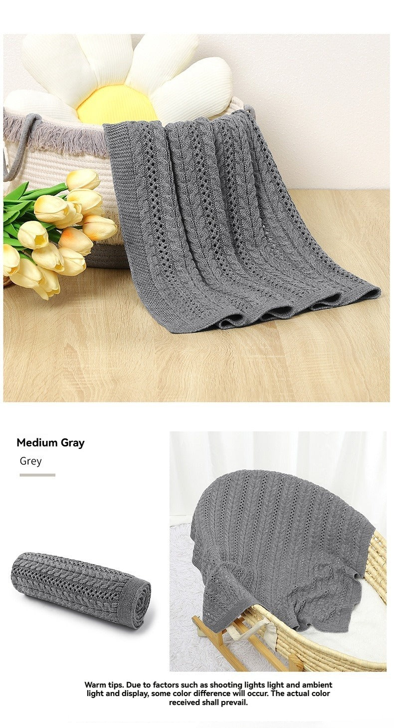 couverture bebe tricot 