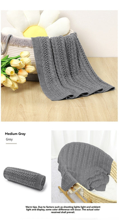 couverture bebe tricot 