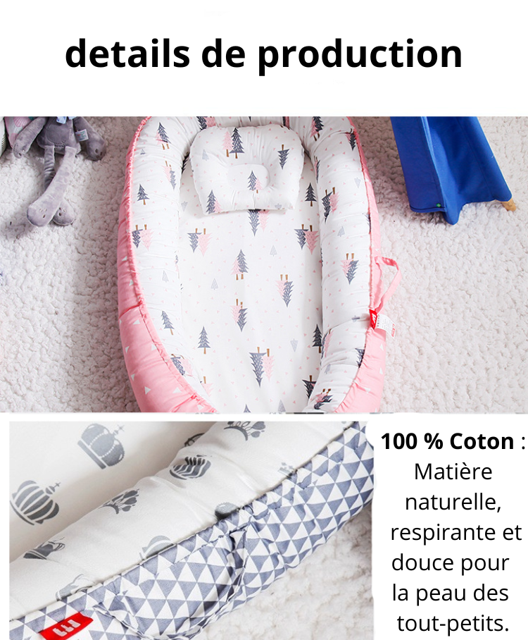 Réducteur de lit bébé 