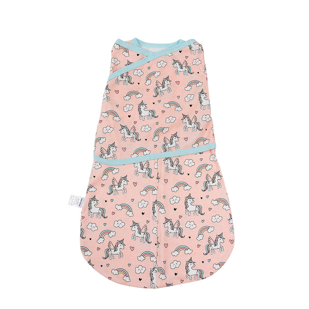 Couverture d'emmaillotage bébé fille 