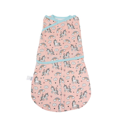 Couverture d'emmaillotage bébé fille 