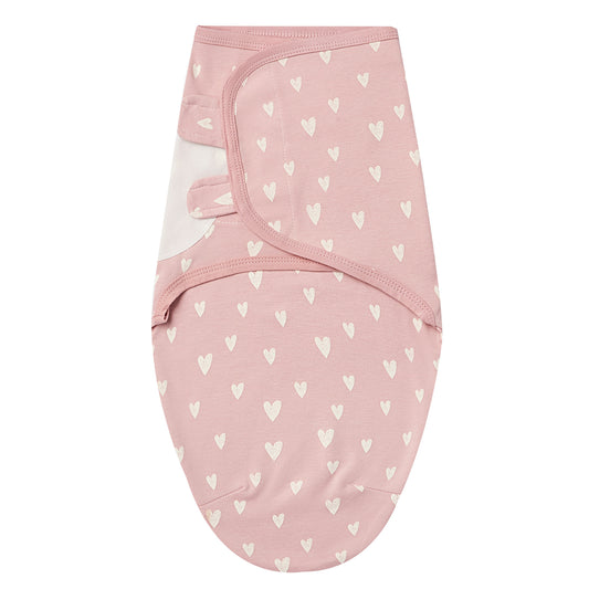 Couverture d'emaillotage rose