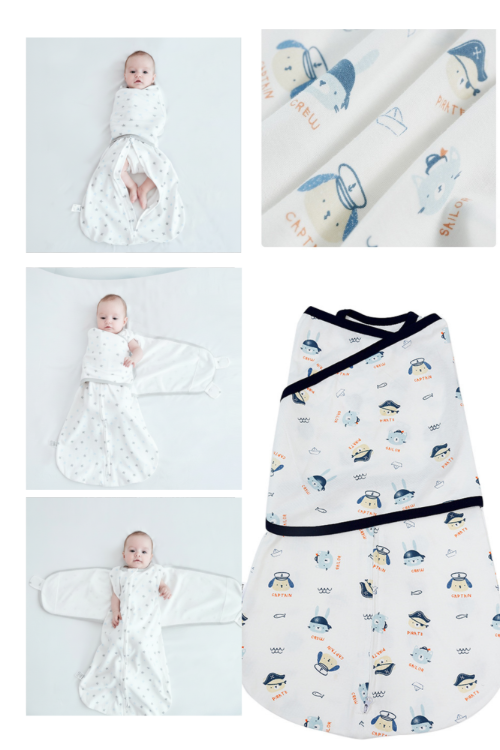 Couverture d'emaillotage bebe 