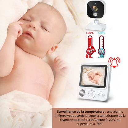 Camera bebe surveillance temperature 