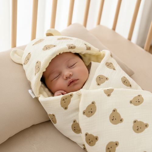 Nid d'ange pour bébé coton 