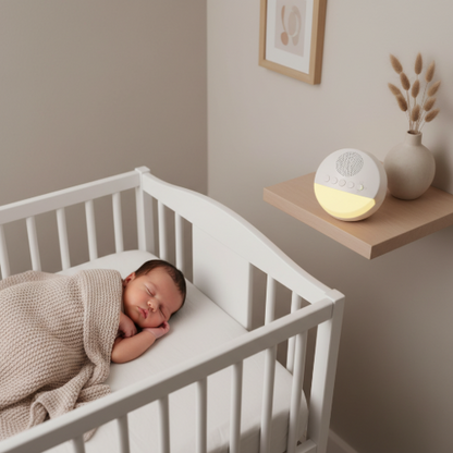 machine a bruit blanc bebe| Veilleuse douce intégrée