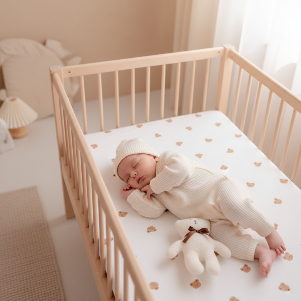Drap housse pour lit bebe 