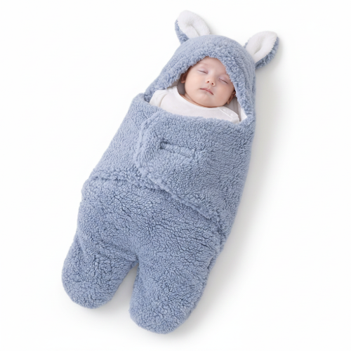 Nid d'ange bebe Bleu pour garcon 
