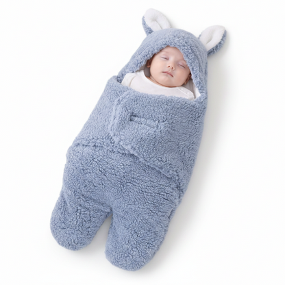 Nid d'ange bebe Bleu pour garcon 