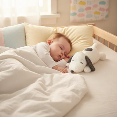 DOudou bébé snoopy