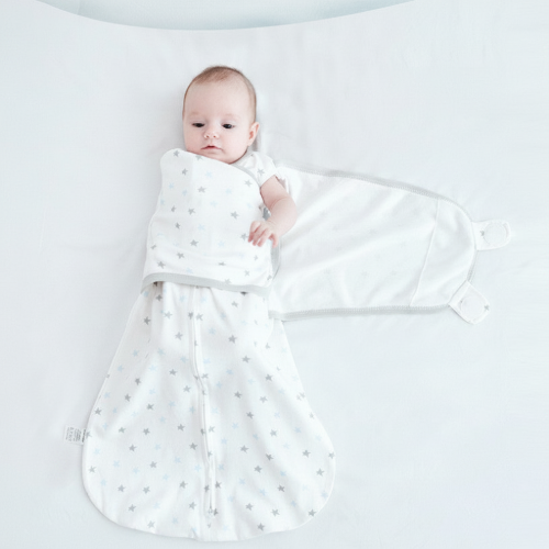 Couverture d'emmaillotage bébé | Évolutive en Coton anti-effraction