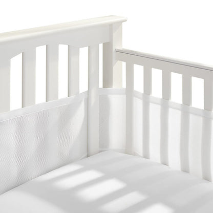 tour de lit respirant blanc