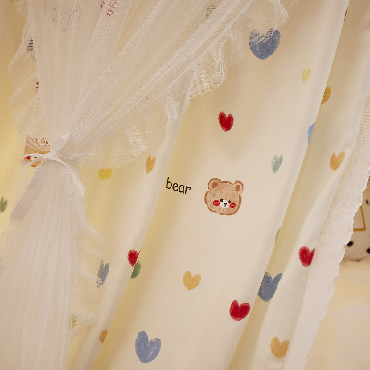 ciel de lit bebe doublure