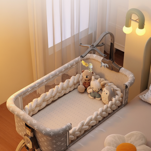 Lit cododo bebe attaché au lit parental 