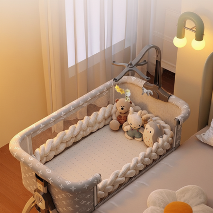 Lit cododo bebe attaché au lit parental 