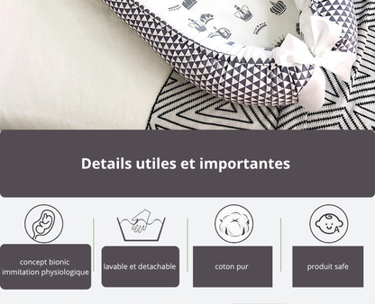 Réducteur de lit bébé