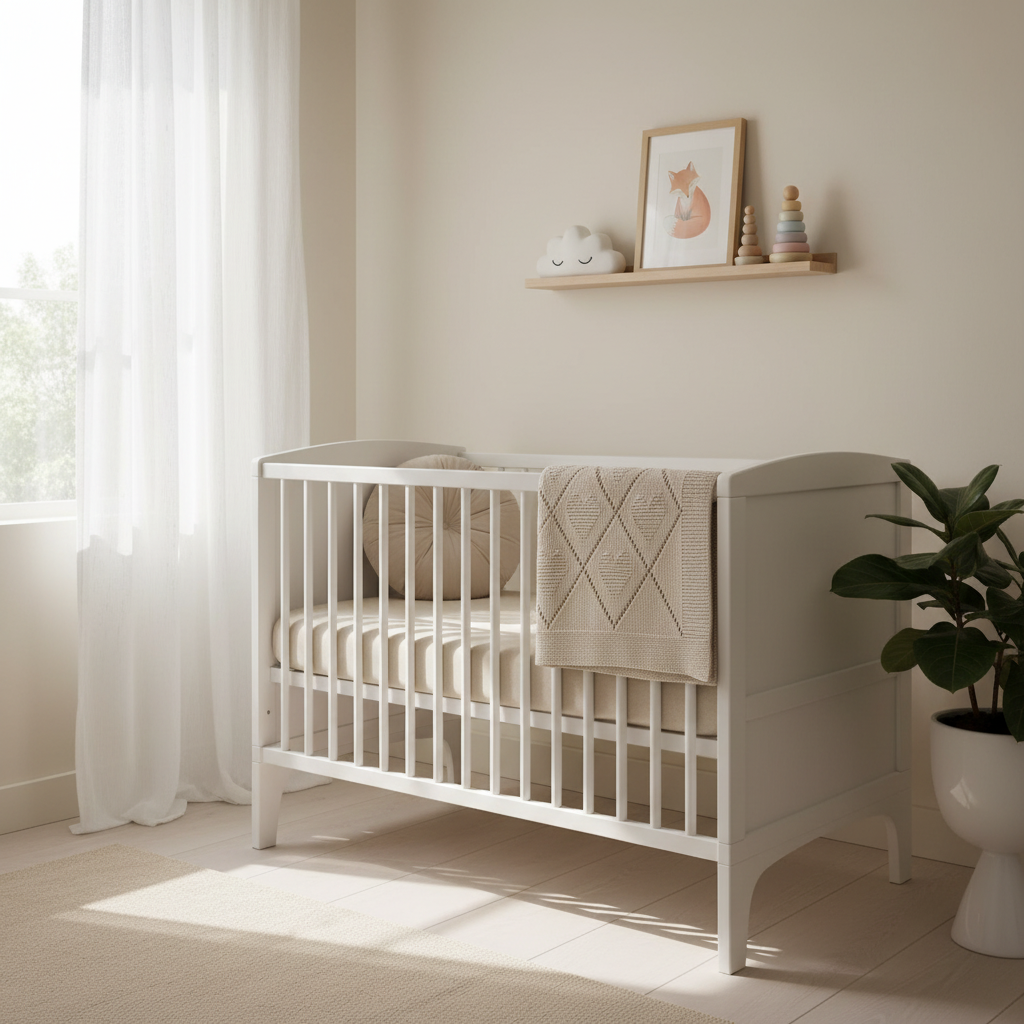 Couverture bebe tricot