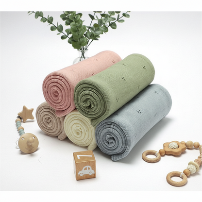 Couverture bebe Tricot