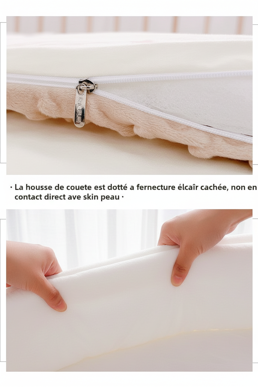 tour de lit bébé details