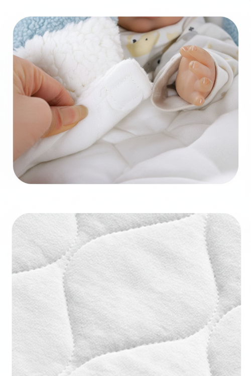 Nid d'ange bébé garçon | doublure 100% coton