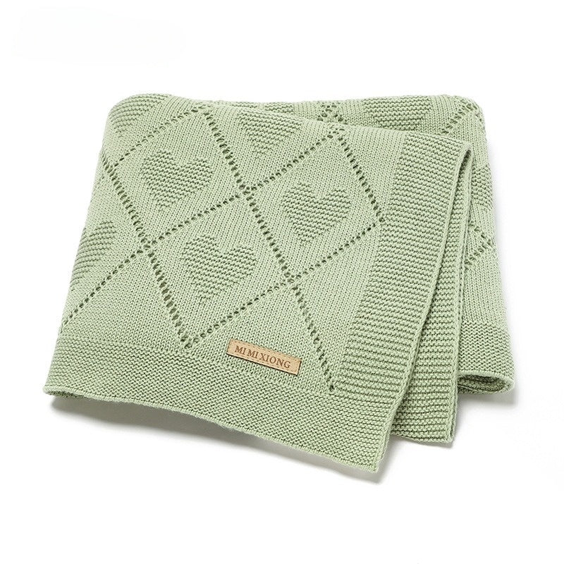 Couverture bebe tricot