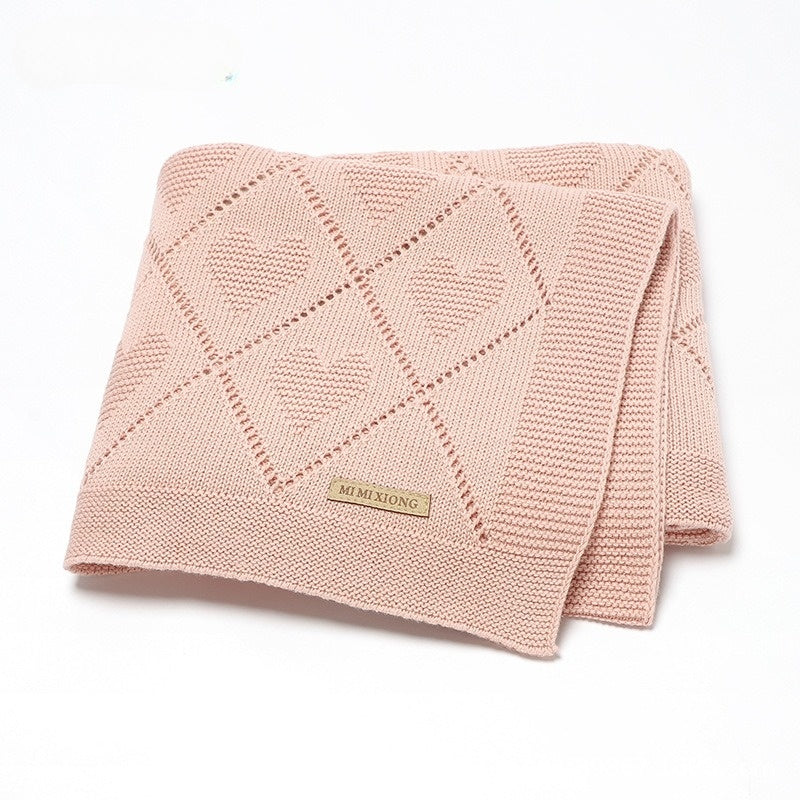 Couverture bebe tricot