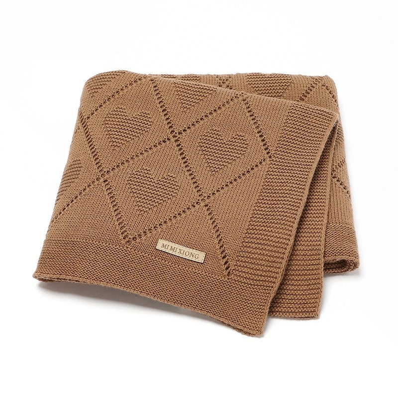 Couverture bebe tricot
