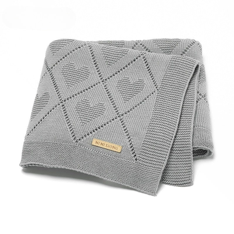 Couverture bebe tricot