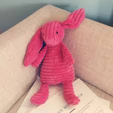 doudou lapin rose 
