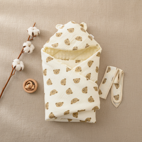 Nid d'ange pour bébé beige