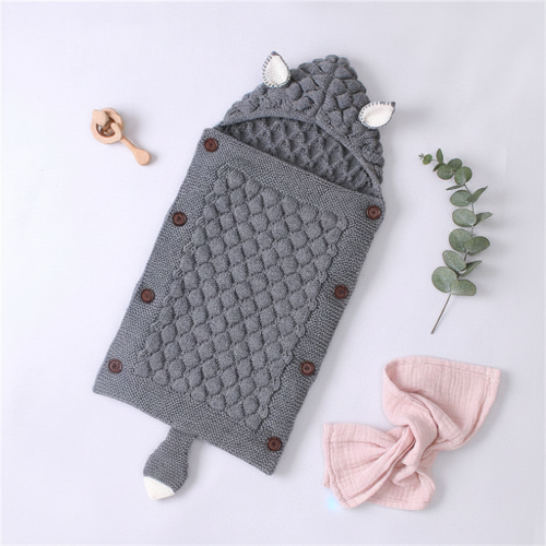 Nid d'ange bébé gris