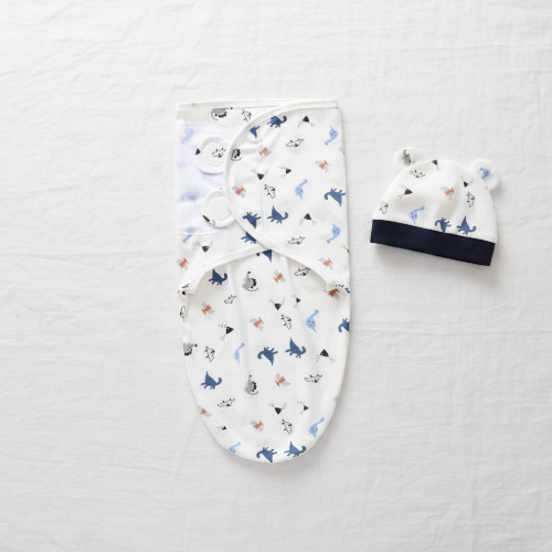 Couverture emmaillotage bébé