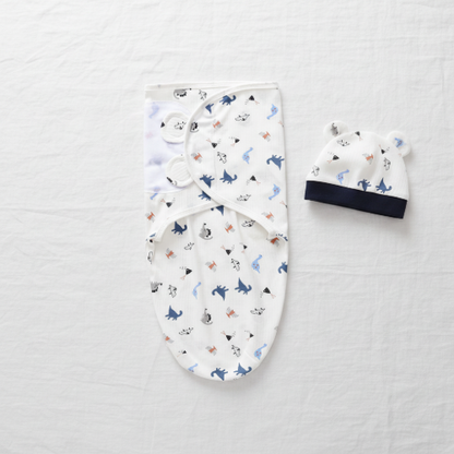 Couverture emmaillotage bébé