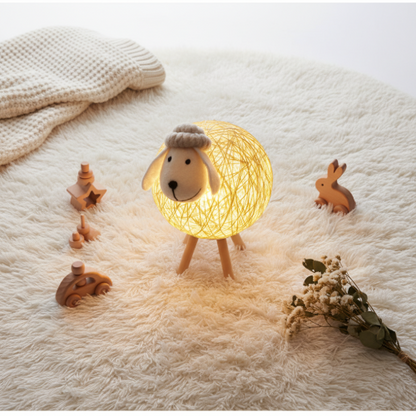 Veilleuse bebe mouton 