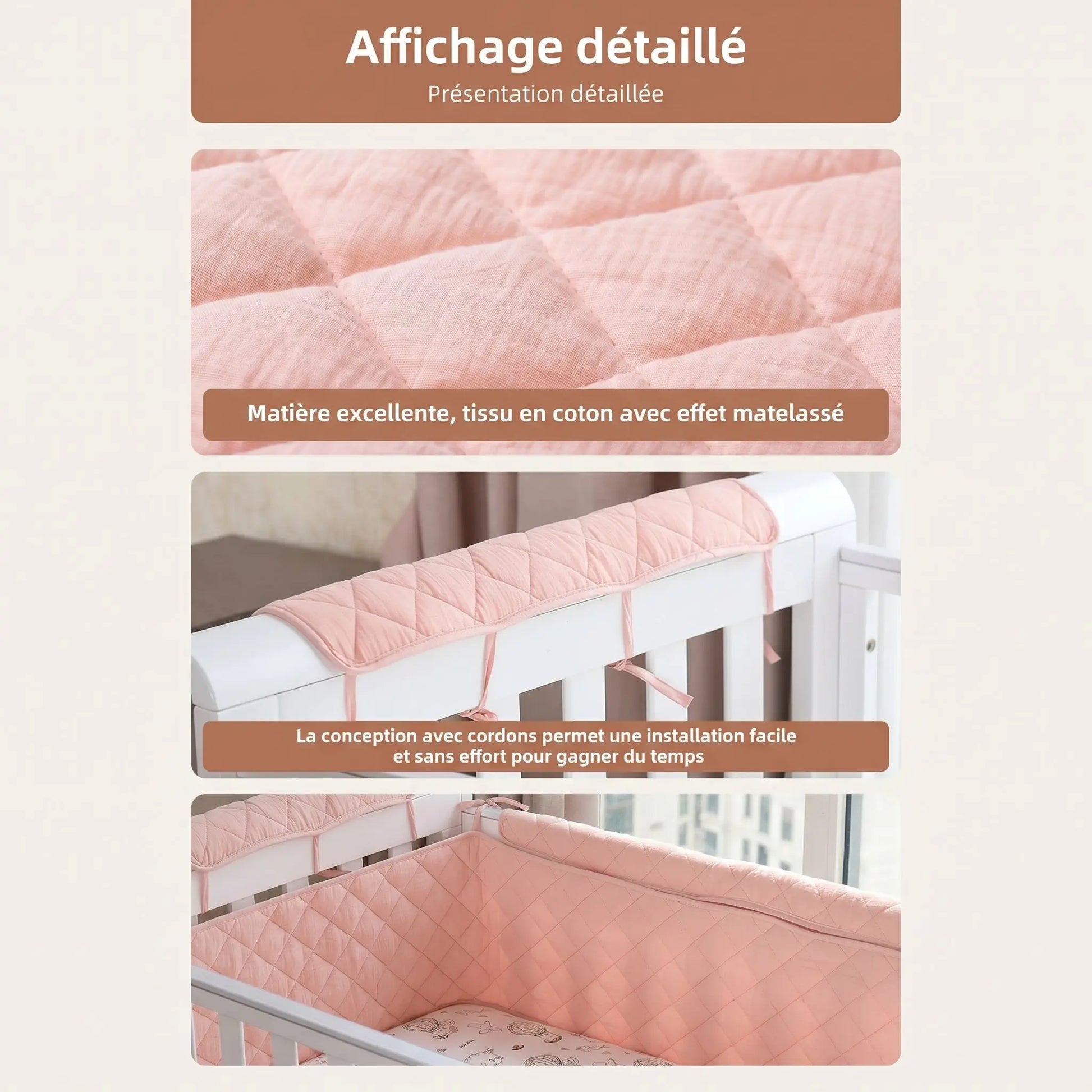 tour de lit pour bebe  