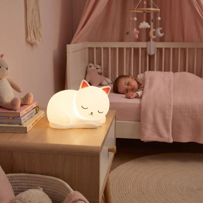 Veilleuse chat