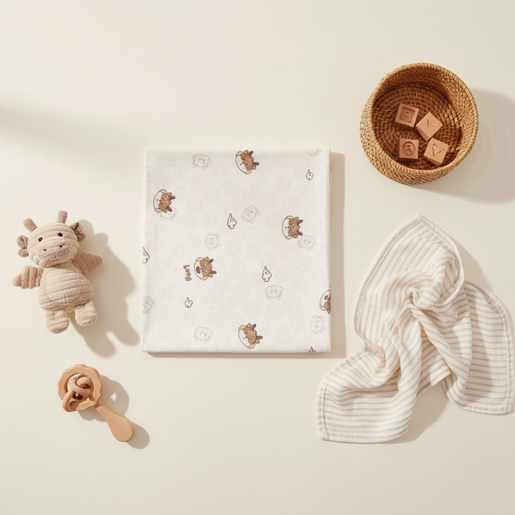 Drap housse pour lit bébé