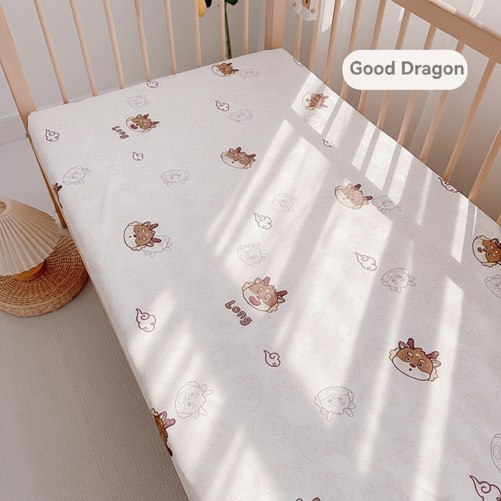 Drap housse pour lit bébé 